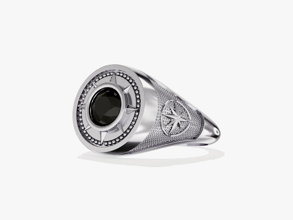 Black Diamond North Star Men's Engagement Ring