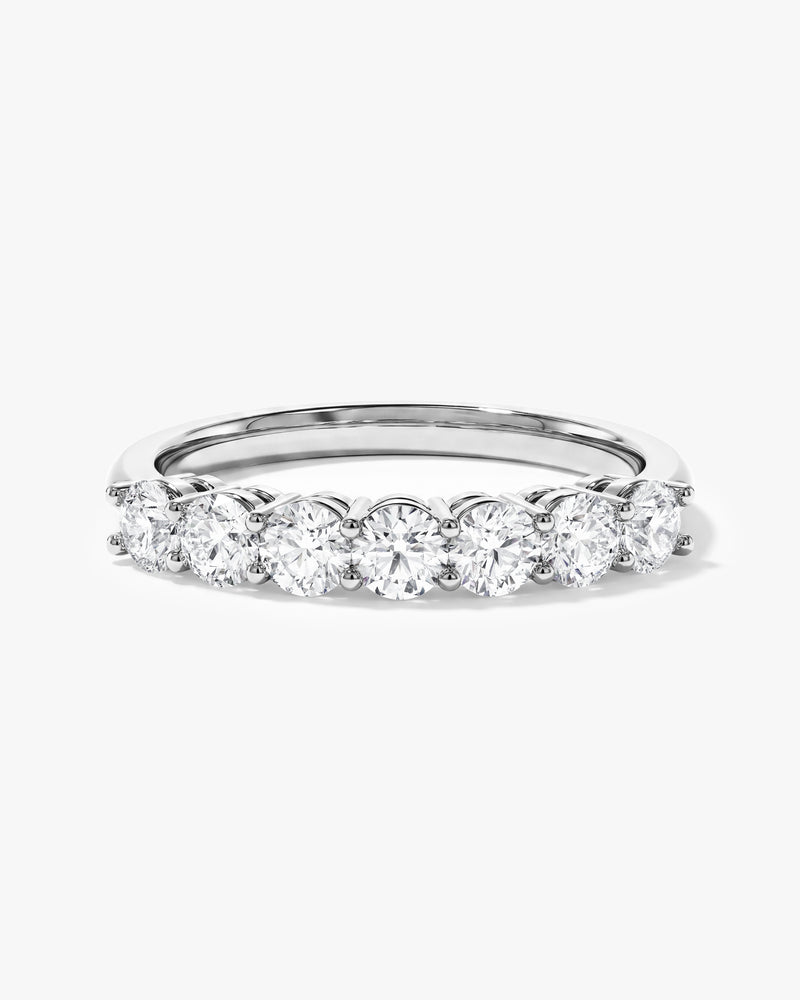 Classic Seven Stone Anniversary Band (0.70 CT TW)