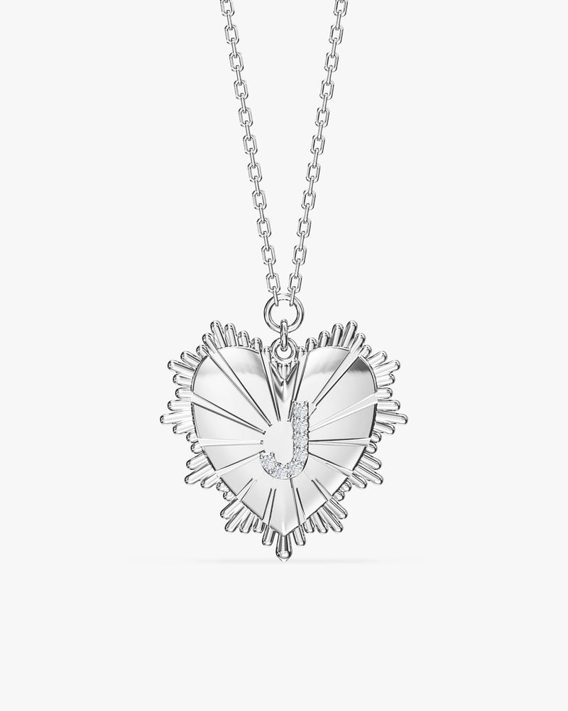 Heart Initial Necklace