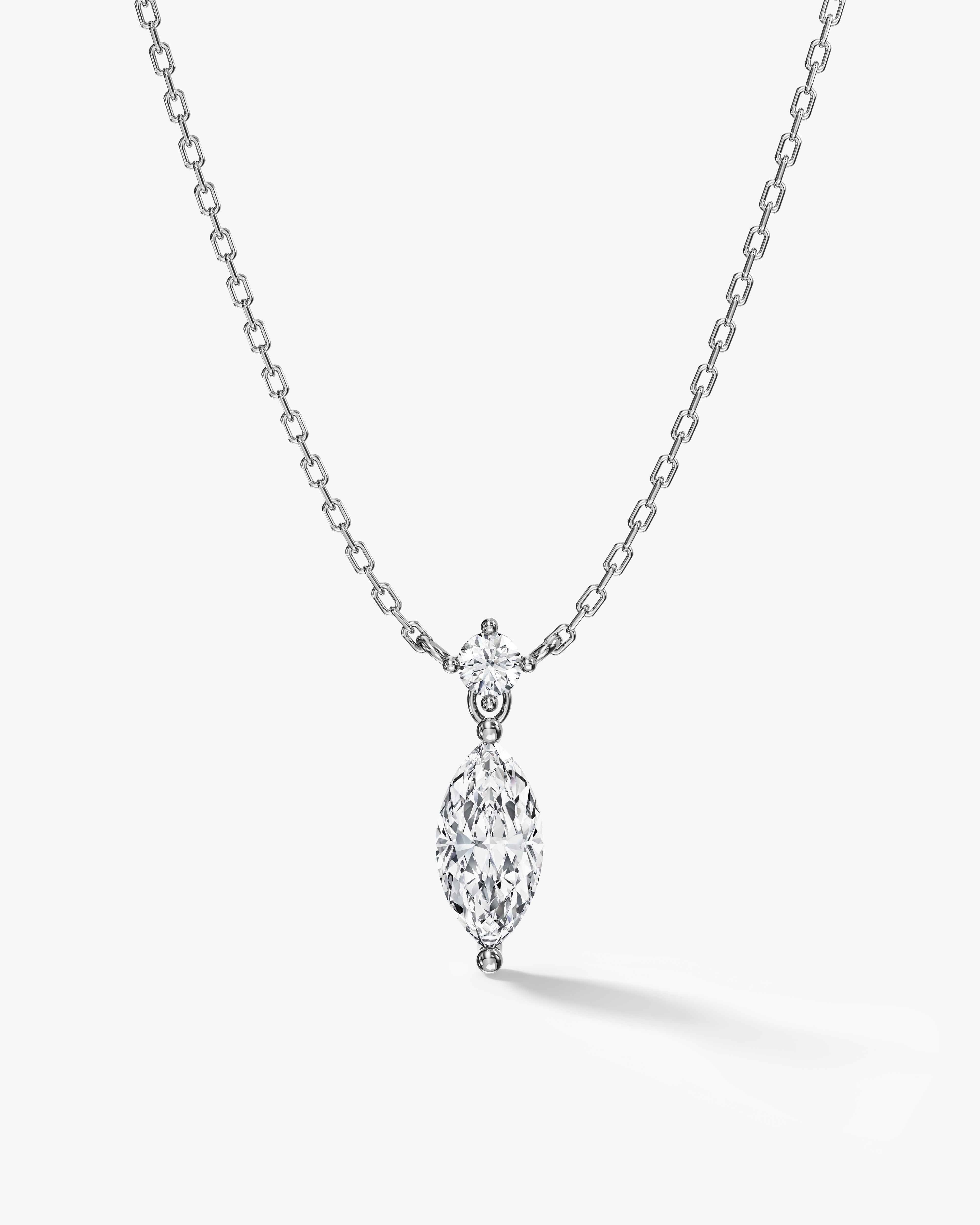 Marquise Drop Necklace