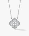 Clover Halo Necklace