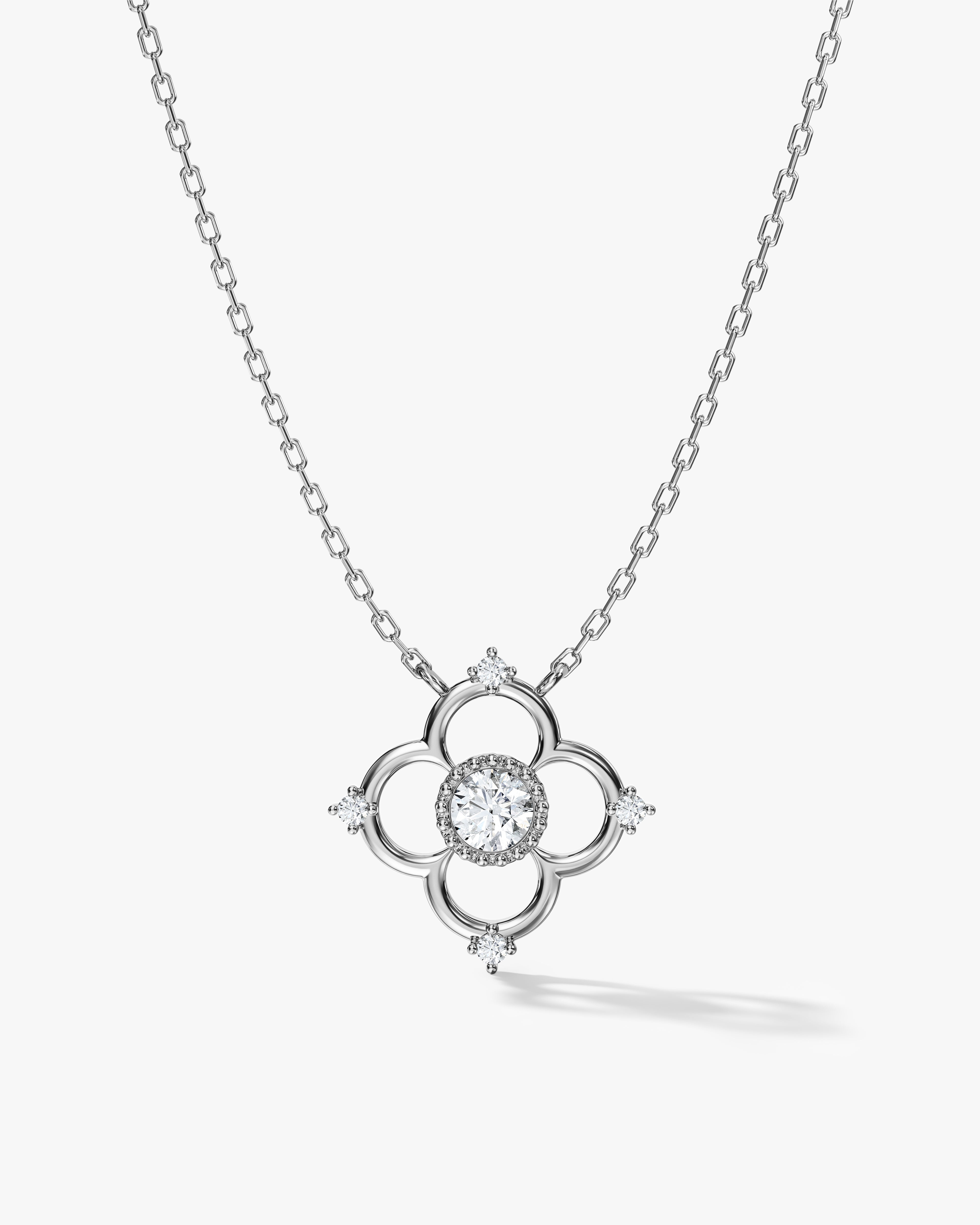 Open Clover Necklace