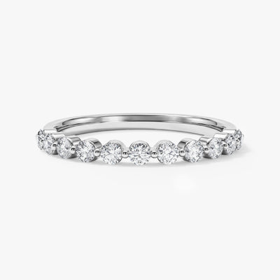Single Prong Half Eternity Band (0.35 CT TW)