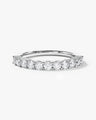 Faceted Half Eternity Band (0.75 CT TW)
