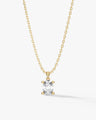 Oval Cut Solitaire Pendant (1.00 CT)