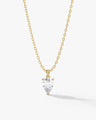 Pear Cut Solitaire Pendant (1.00 CT)