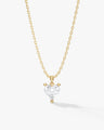 Heart Cut Solitaire Pendant (1.00 CT)