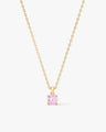 Prong Set Round Cut Solitaire Pendant (1.00 CT)