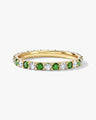 Alternating Colors Birthstone Full Eternity Band