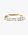 U-Prong Nine Stone Anniversary Band (0.45 CT TW)
