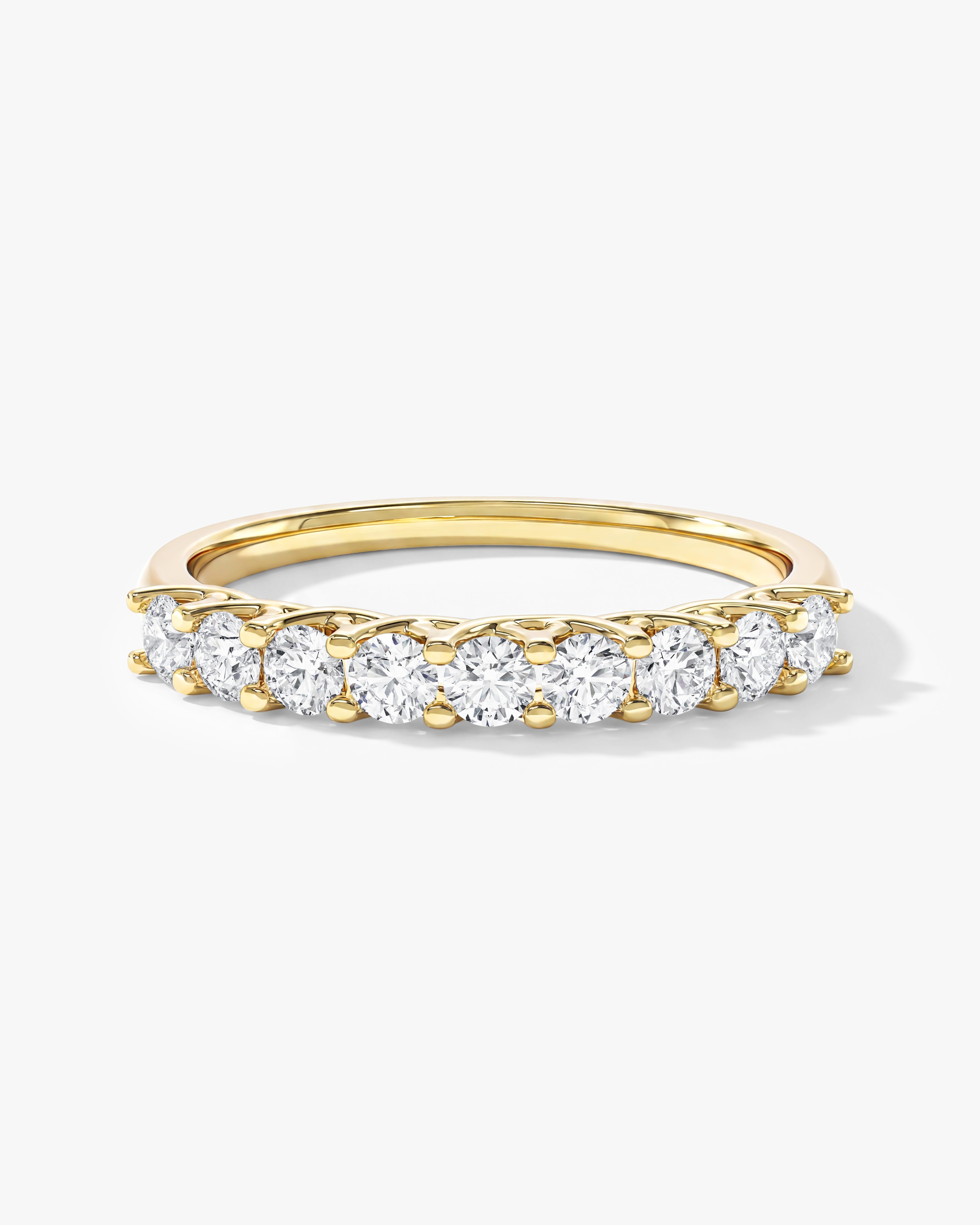 Nine Stone Trellis Anniversary Band (0.45 CT TW)