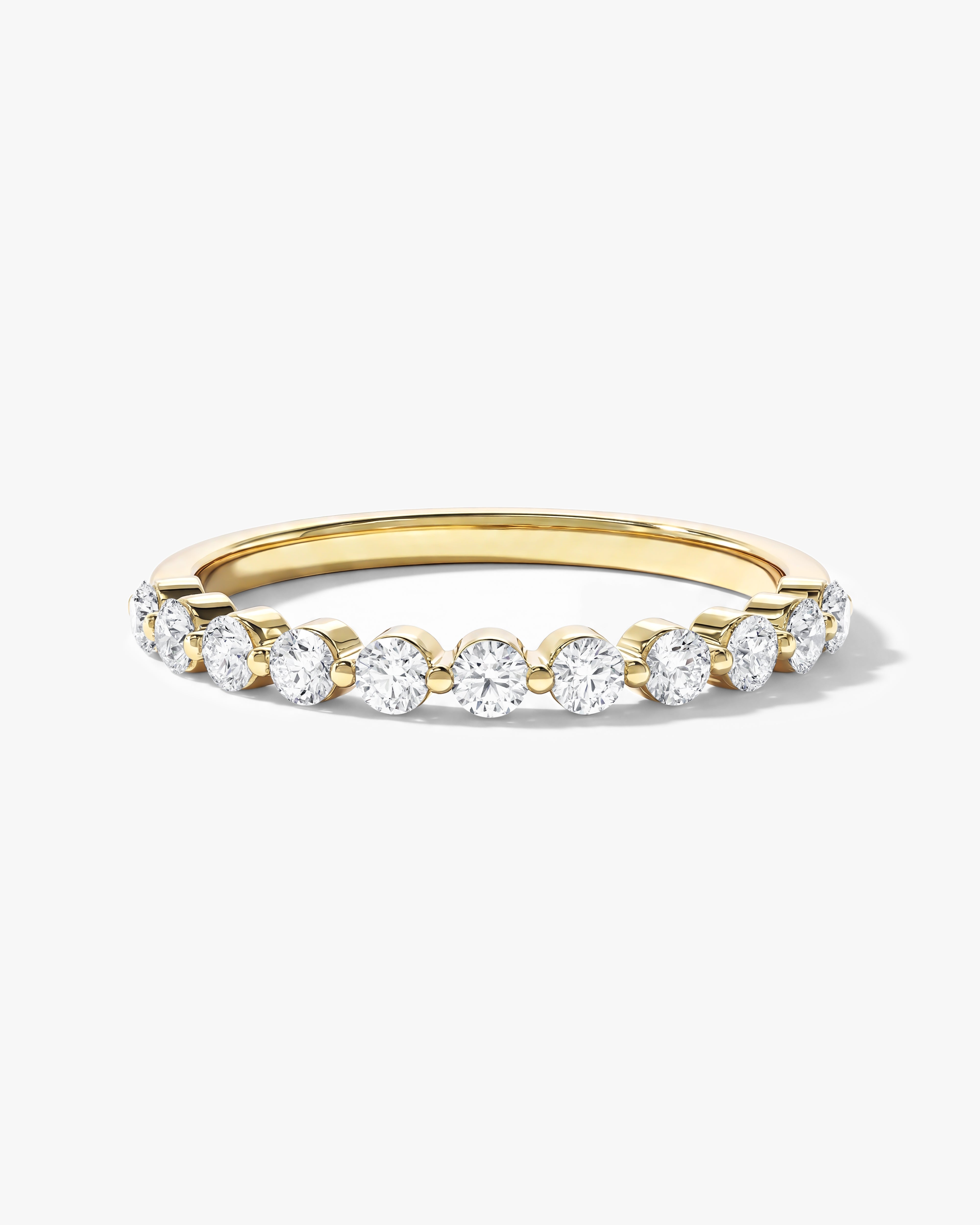Floating Eleven Stone Anniversary Band (0.33 CT TW)
