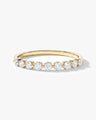 Floating Nine Stone Anniversary Band (0.45 CT TW)