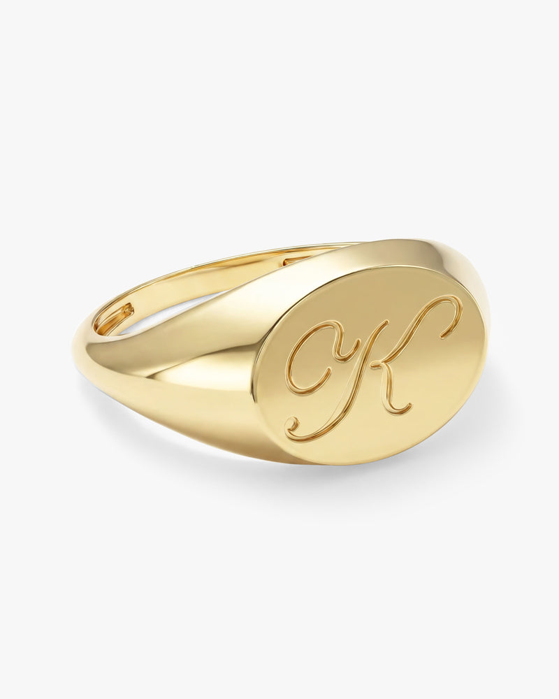 Oval Signet Ring