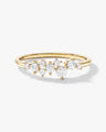 Floating Cluster Wedding Band