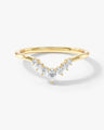 Crown Nesting Wedding Band (0.20 CT TW)