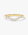 U-Curved Wedding Band
