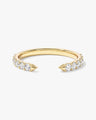 Embedded Cuff Wedding Band (0.35 CT TW)