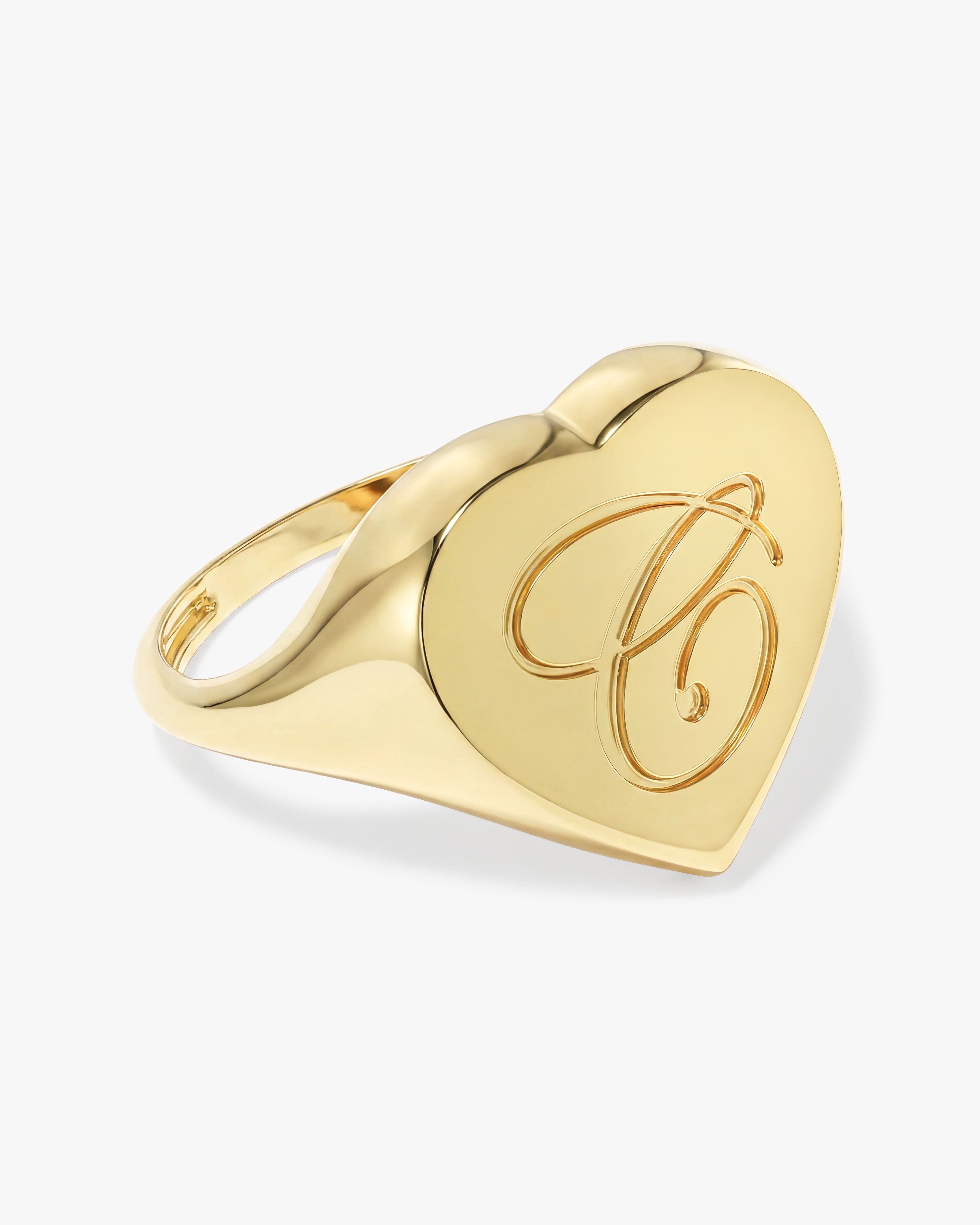 Heart Signet Ring