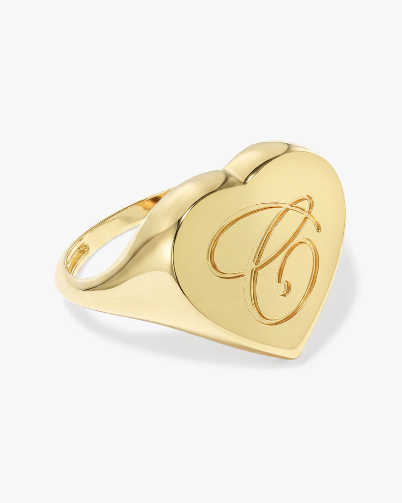 Heart Signet Ring