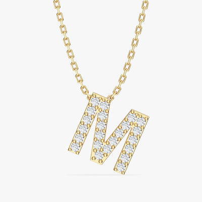 Initial Letter Necklace