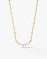 Unique Cluster Necklace (0.13 CT)