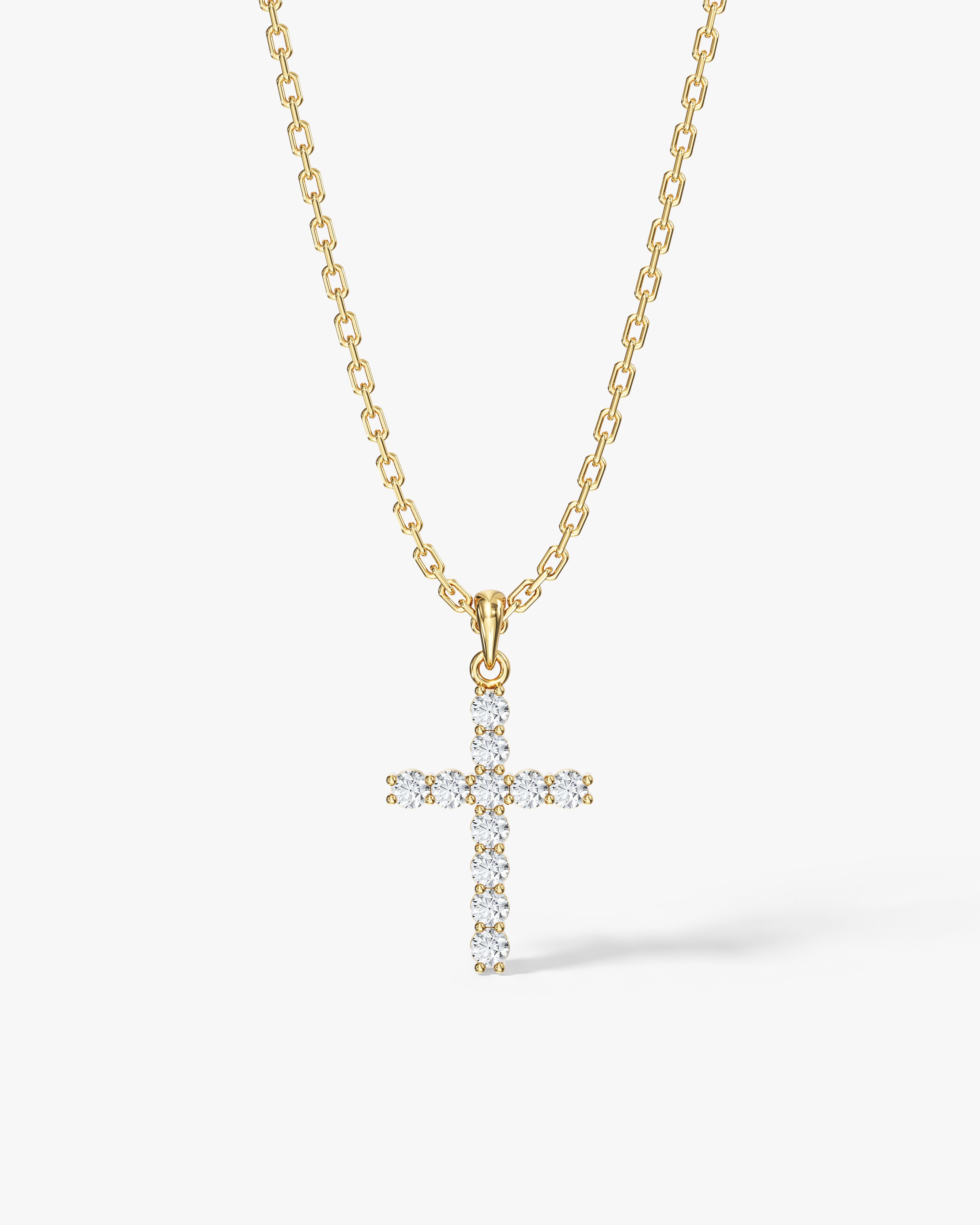 Cross Pendant (0.22 CT)