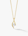 Solitaire Round Pendant Necklace