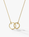Eternity Circle Charm Necklace
