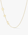 Sideways Initial Necklace