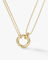 Interlocking Circles Necklace