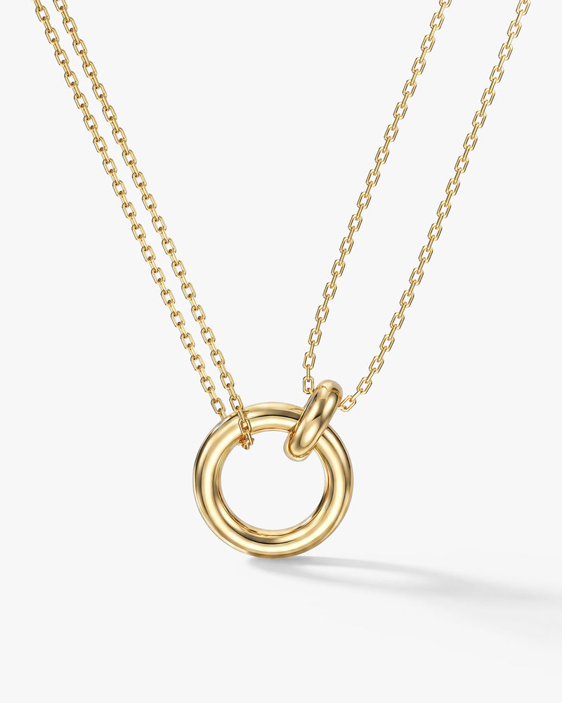 Interlocking Circles Necklace