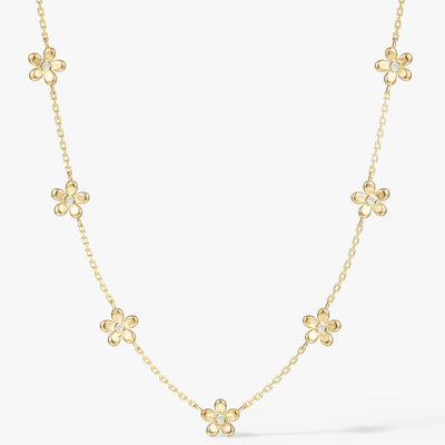 Flower Station Necklace