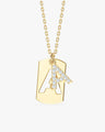 Dual Initial Necklace