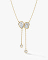Toi et Moi Lariat Necklace