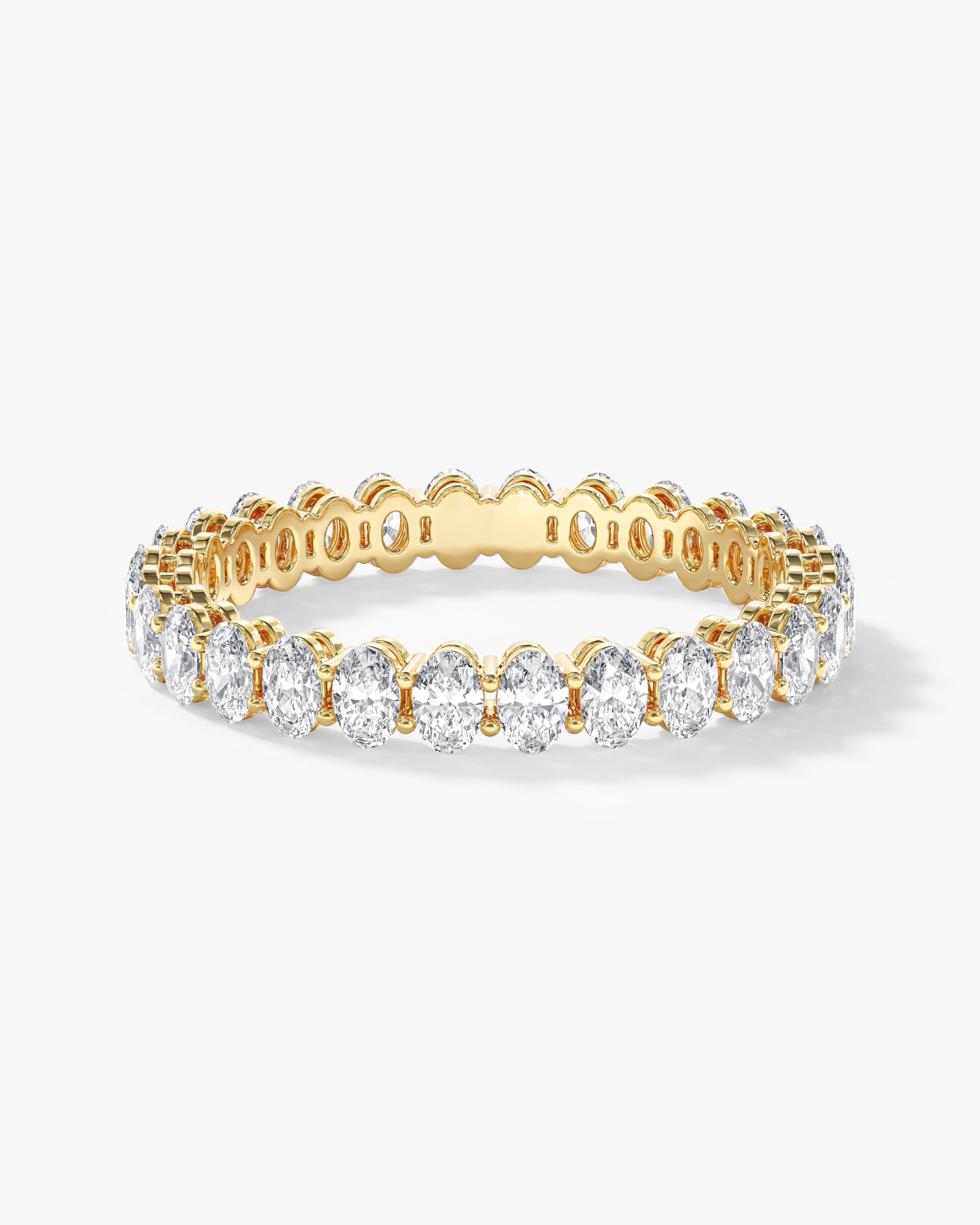 Shared Prong Oval Eternity Band (1.50 CT TW)