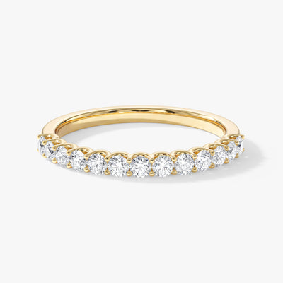 U-Prong Half Eternity Band (0.50 CT TW)