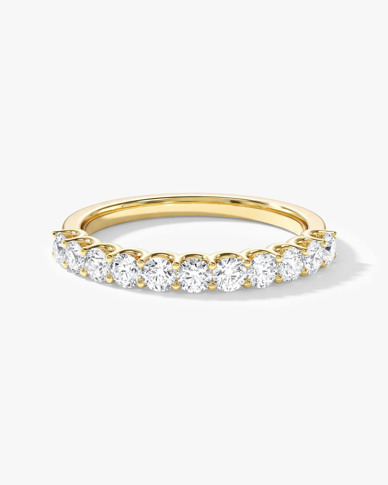 U-Prong Half Eternity Band (0.75 CT TW)
