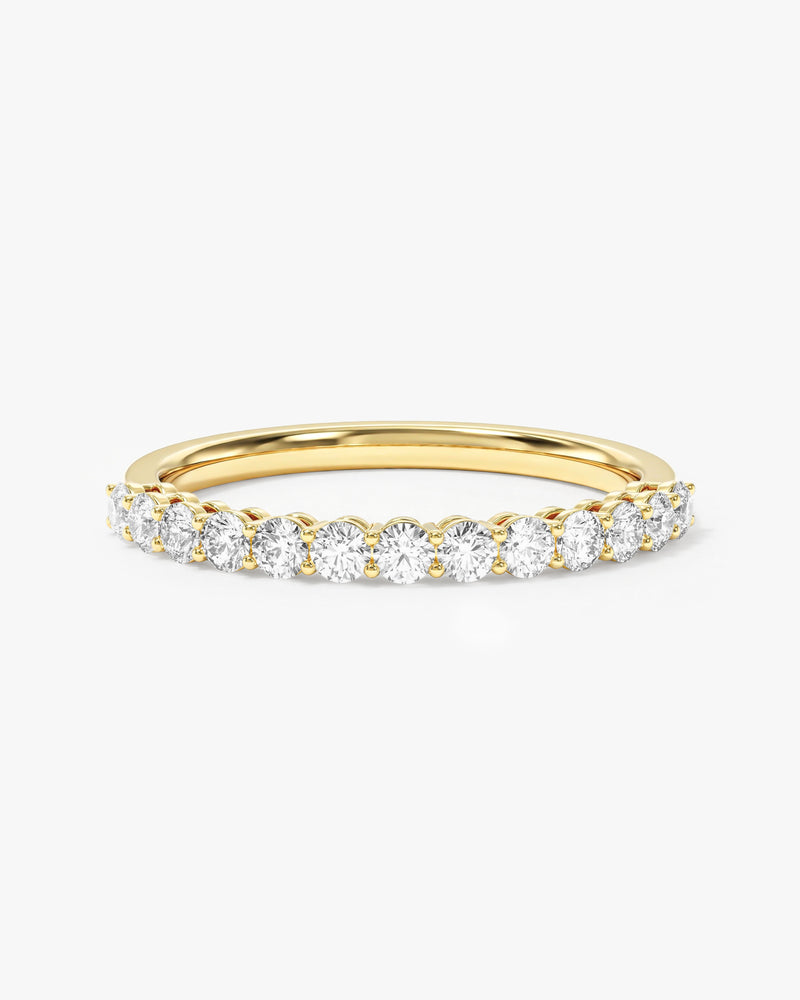 Shared Prong Half Eternity Band (0.50 CT TW)