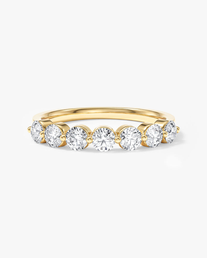 Single Prong Half Eternity Band (1.00 CT TW)