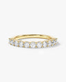 Faceted Half Eternity Band (0.75 CT TW)