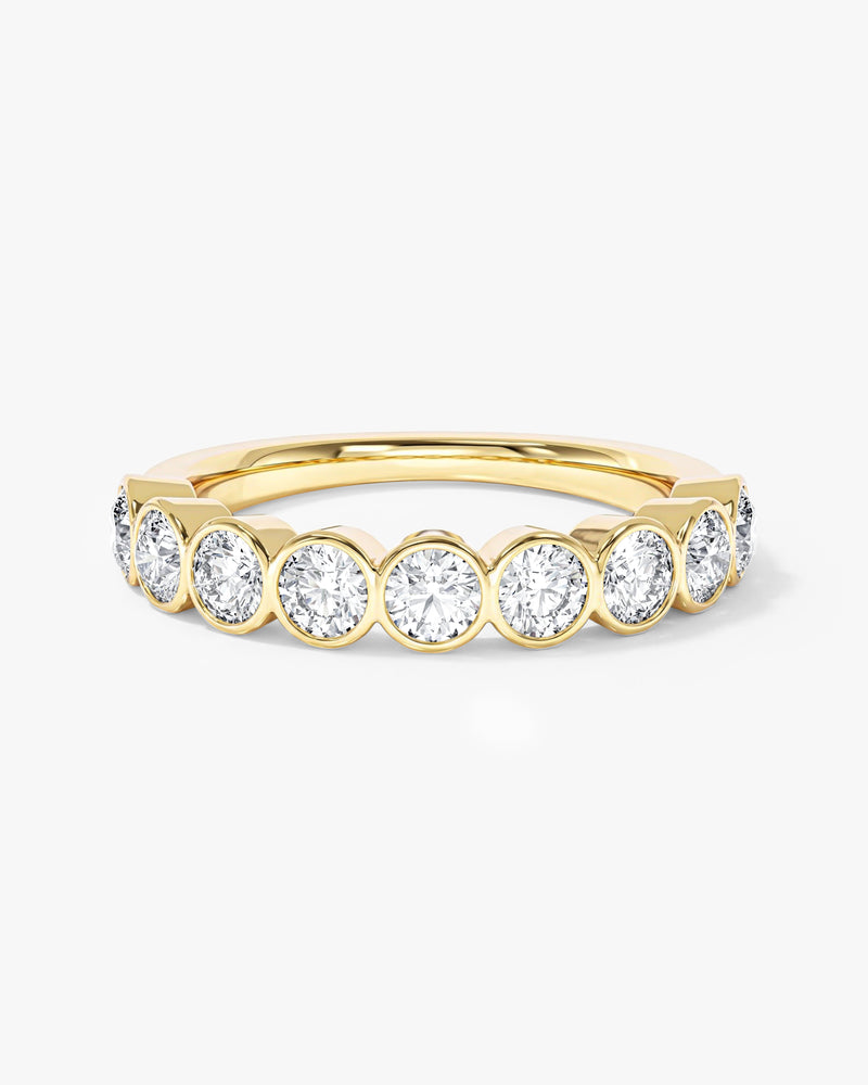 Bezel Half Eternity Band (1.00 CT TW)