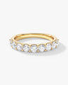 Bold Half Eternity Stacking Ring