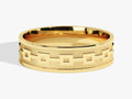 7mm Celtic Pattern Men's Wedding Band