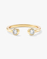 Dual Open Cuff Wedding Band
