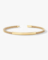 14k Solid Gold 4.0mm Fox Tail Chain Bracelet
