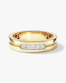 Channel Five Stone Men's Wedding Band