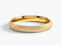 3mm Dome Wedding Band with Ice Matte Finish