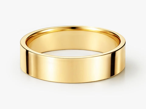 5mm Classic Flat Wedding Band