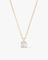 Round Cut Solitaire Pendant (1.00 CT)